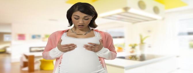 تغییرات سینه ها در دوران بارداری